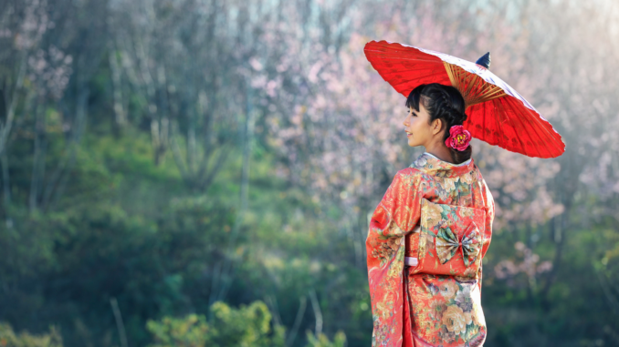 How to wear a women's kimono